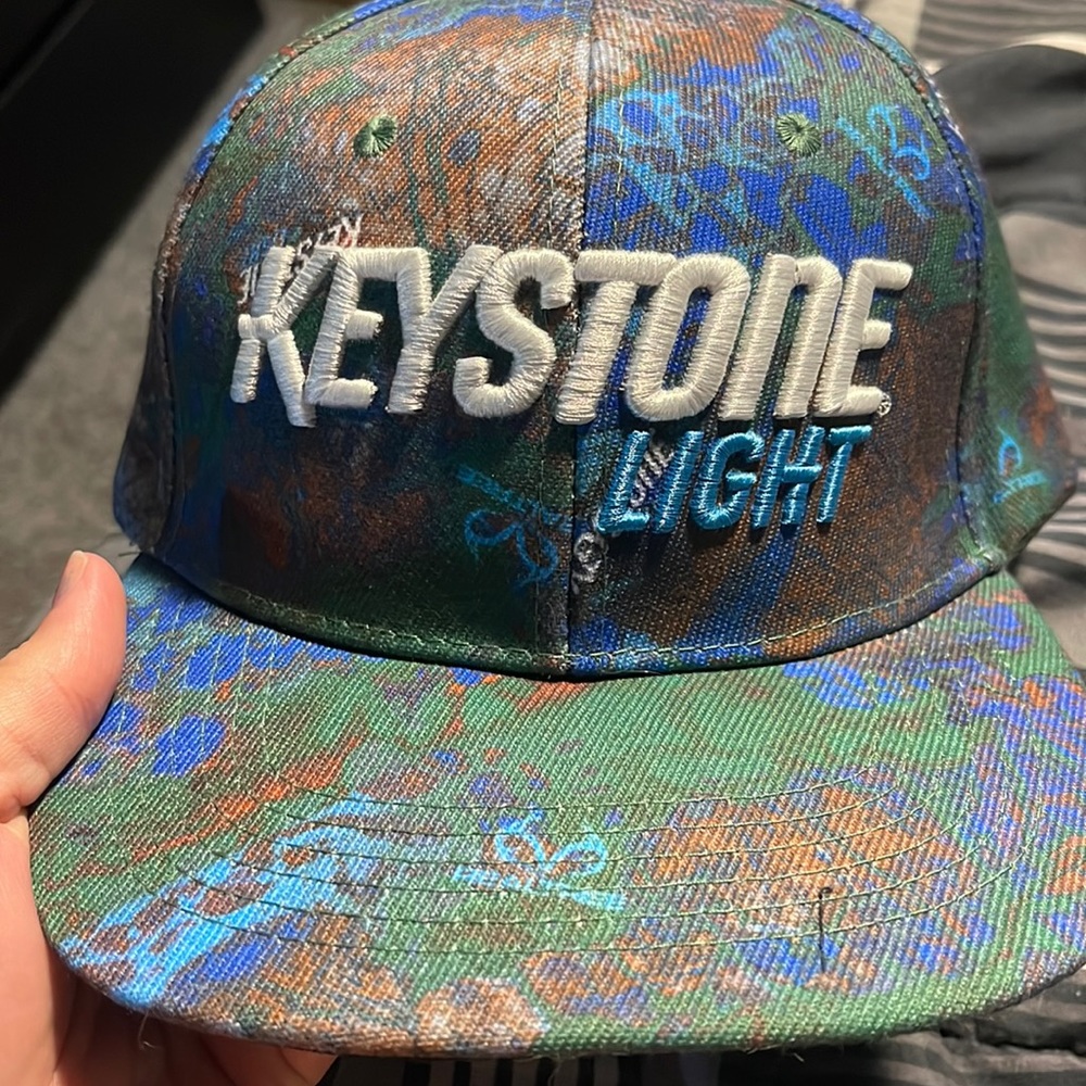 Keystone light beer hat